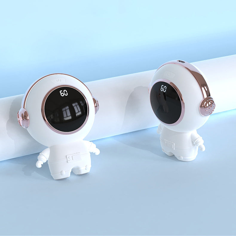 Usb Power Bank Mini Astronaut Digital Display Hand Warmer