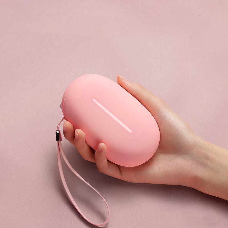 Mini Power Bank Hand Warmer Two-In-One Heating In Winter