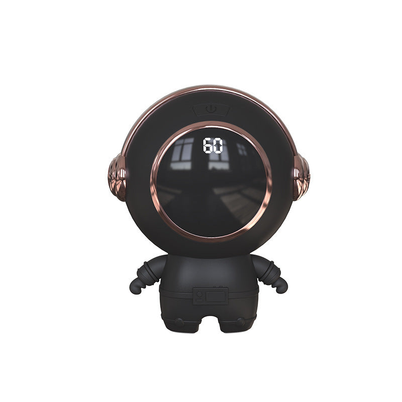 Usb Power Bank Mini Astronaut Digital Display Hand Warmer